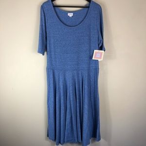 Lularoe Blue Nicole NWT